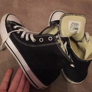 High top black converse
